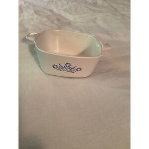 CORNING WARE Blue Cornflower P-43-B Petite Baking Dish 2 3/4 Cup‎ 700 mL NO LID